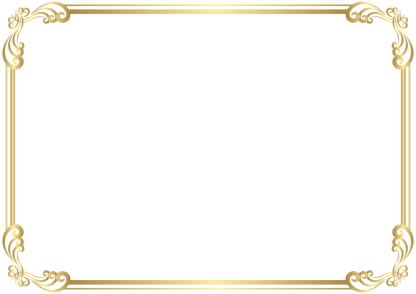 Тонкая рамка орнамент