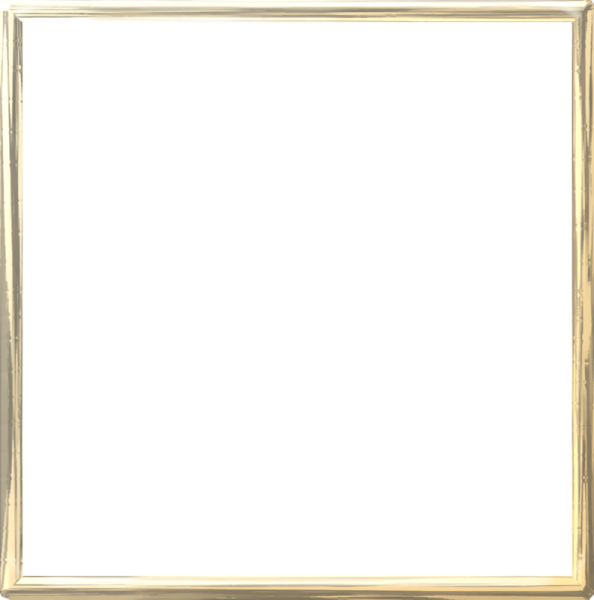 Тоненькая Золотая рамка