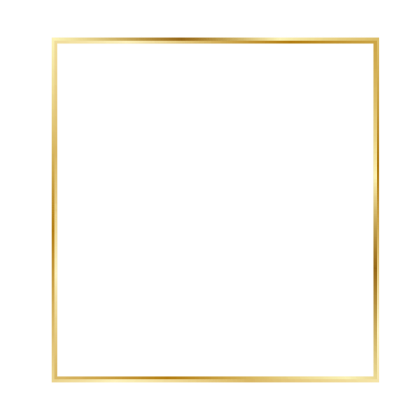 Рамка тонкая квадрат