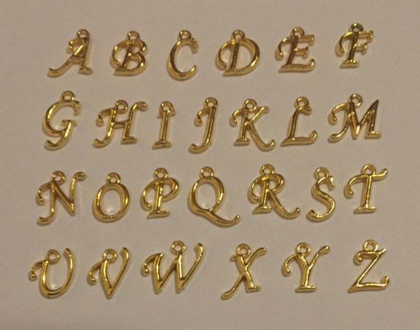 Золотые буквы русские