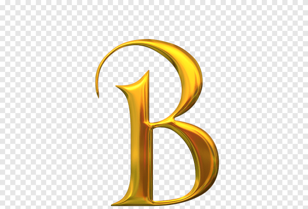 Красивые золотые буквы