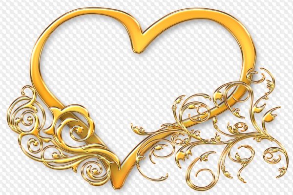 Золотые Свадебные рамки