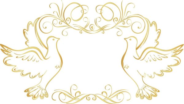 Узоры для пригласительных на свадьбу