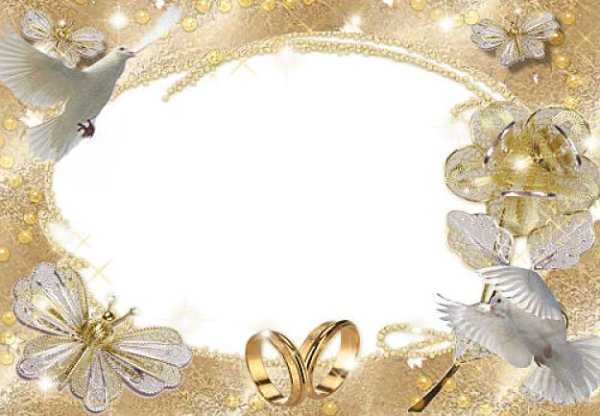 Фоторамка Золотая свадьба