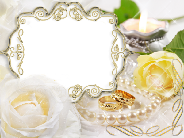 Красивые Свадебные рамки