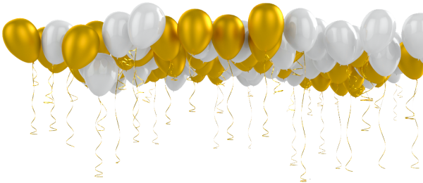 Желтые шары прозрачные