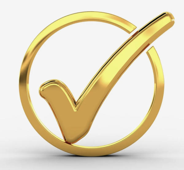 Золотая галочка