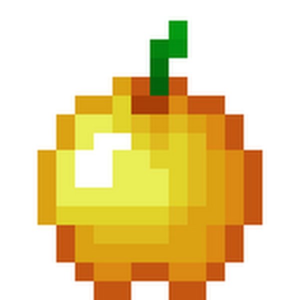 Золотое яблоко из МАЙНКРАФТА