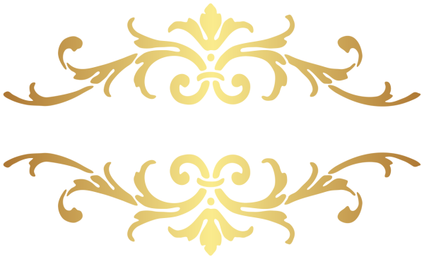 Золотые узоры на белом фоне