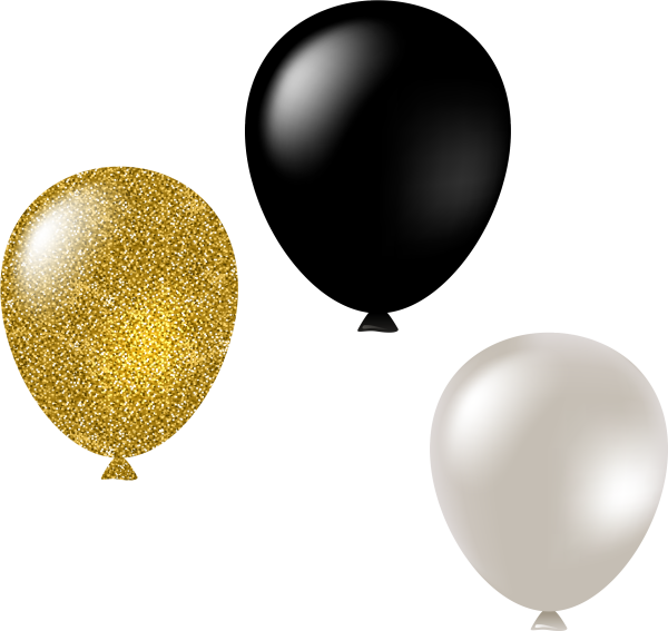 Шары на белом фоне