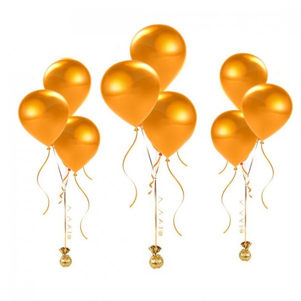 Золотые шарики для фотошопа