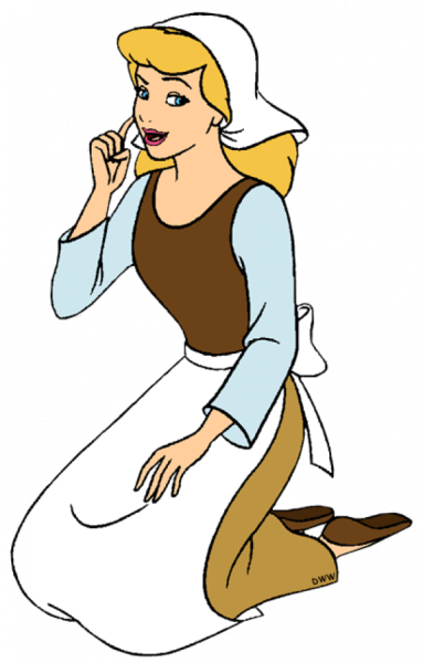 Золушка рисунок для детей