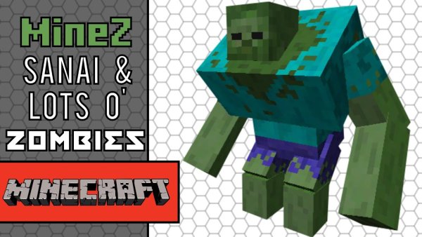 Зомби Халк майнкрафт