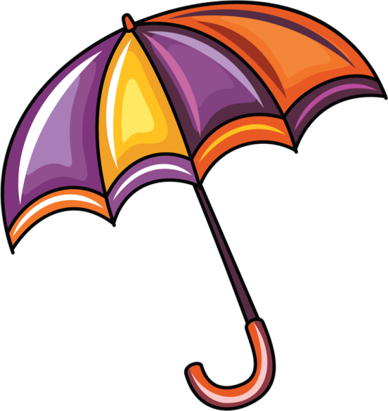 Зонтик нарисованный