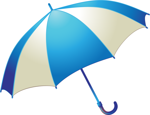 Зонтик на прозрачном фоне
