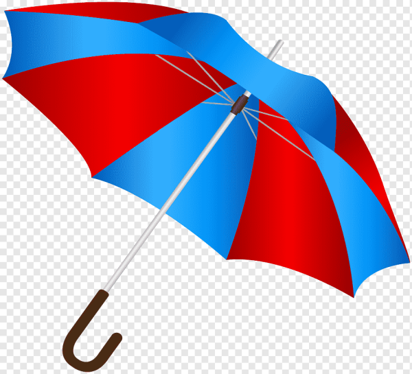 Зонт на прозрачном фоне