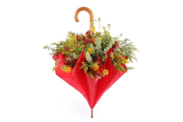 Зонтик с цветами