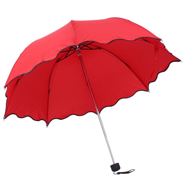 Красный зонтик