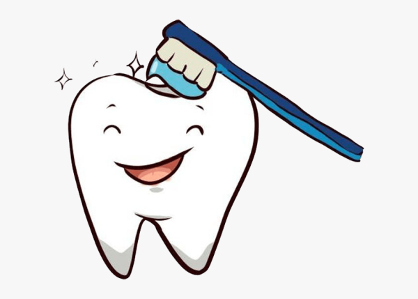 Улыбающийся зубик