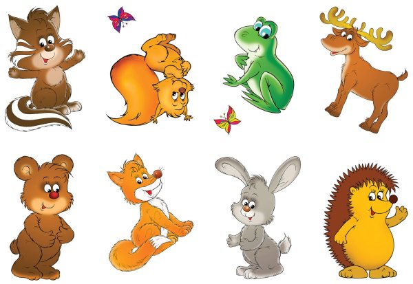 Изображения животных для детей