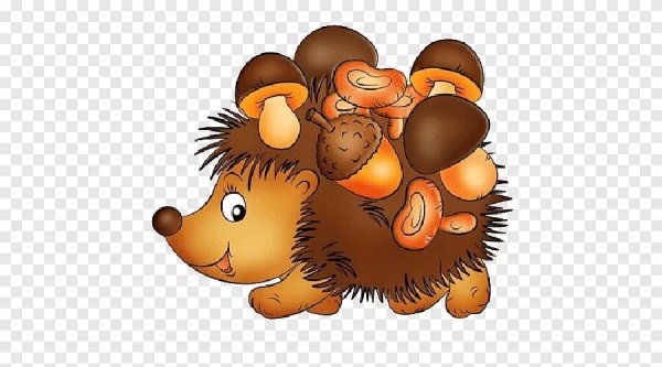 Ежики мультяшные