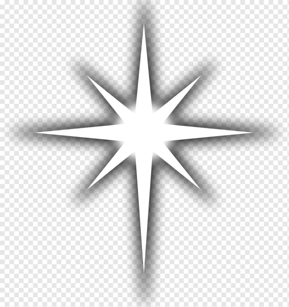 Звезда на белом фоне