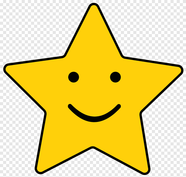 Смайлик звездочки