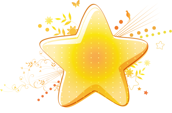 Звездочки прозрачные