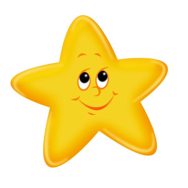 Звездочки мультяшные