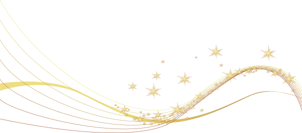 Золотая полоса на прозрачном фоне