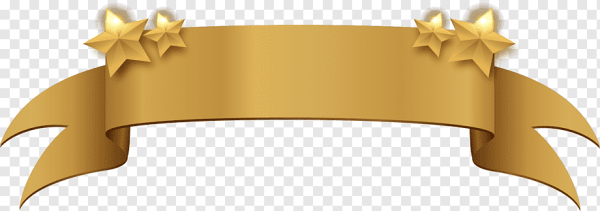 Золотая ленточка для надписи