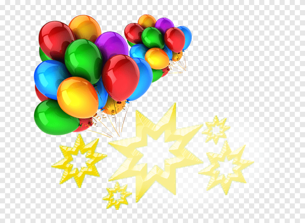 Праздничные шары Звёздочки