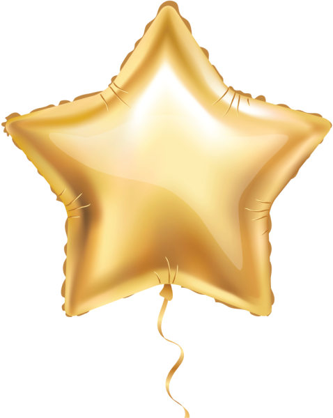 Шары золотые звезды