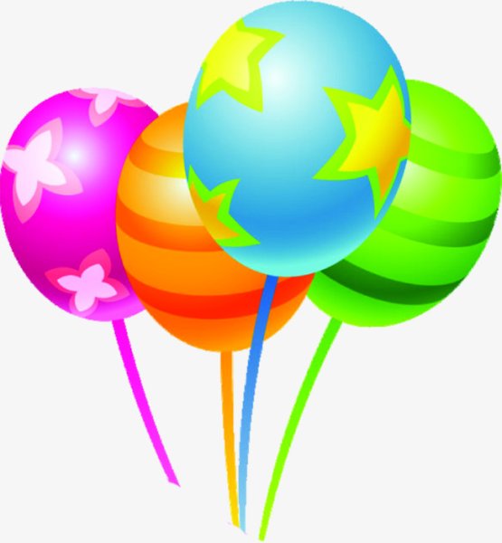 Воздушный шарик Звездочка