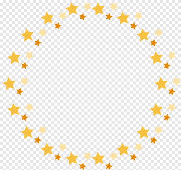 Рамка из звезд