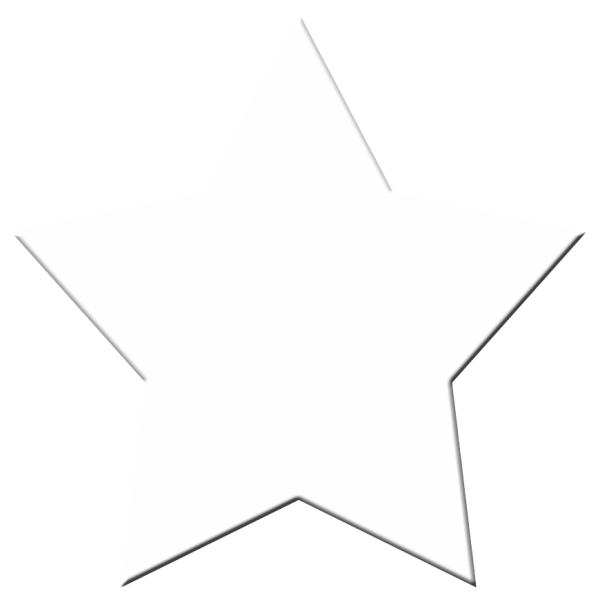 Звезды белые на прозрачномофне