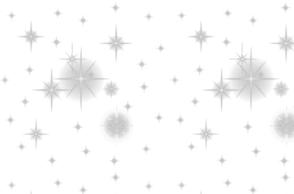 Белые звездочки на прозрачном фоне
