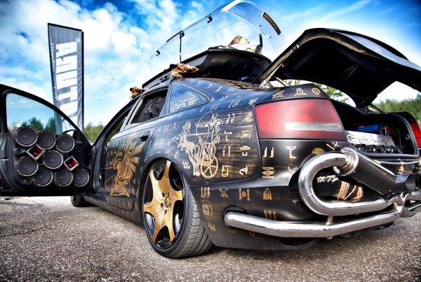 Студия Автозвука медведь Ауди а6