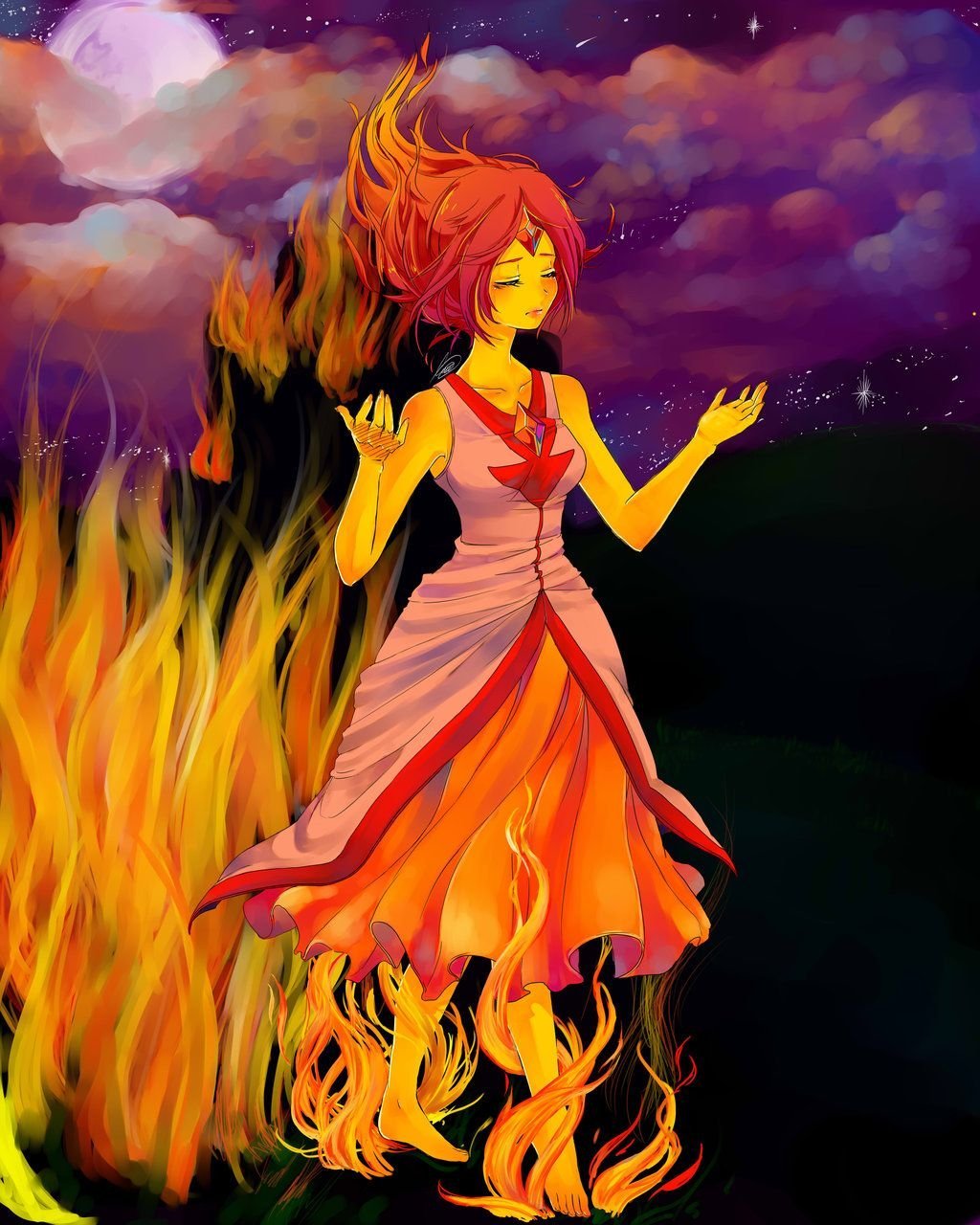 Время приключений Огненная принцесса