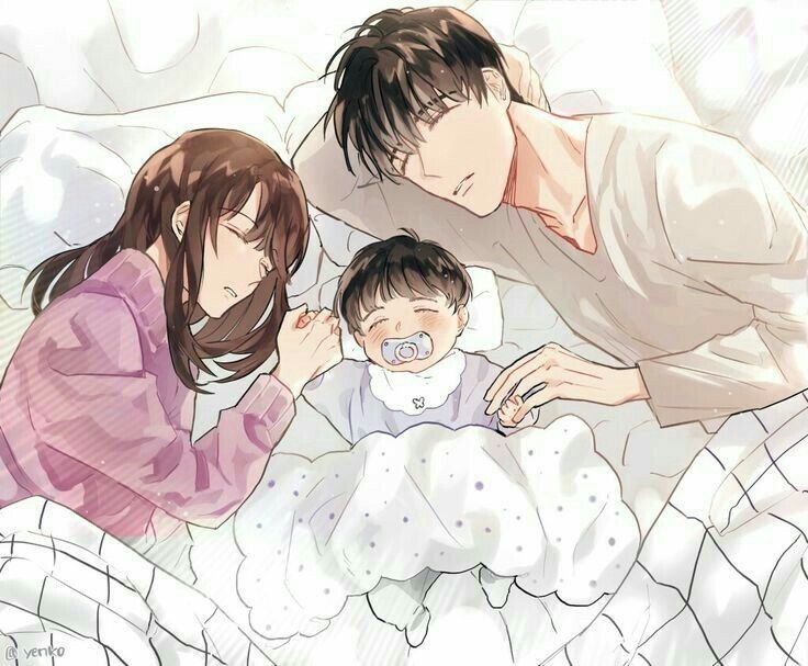 Аниме картинки про семью