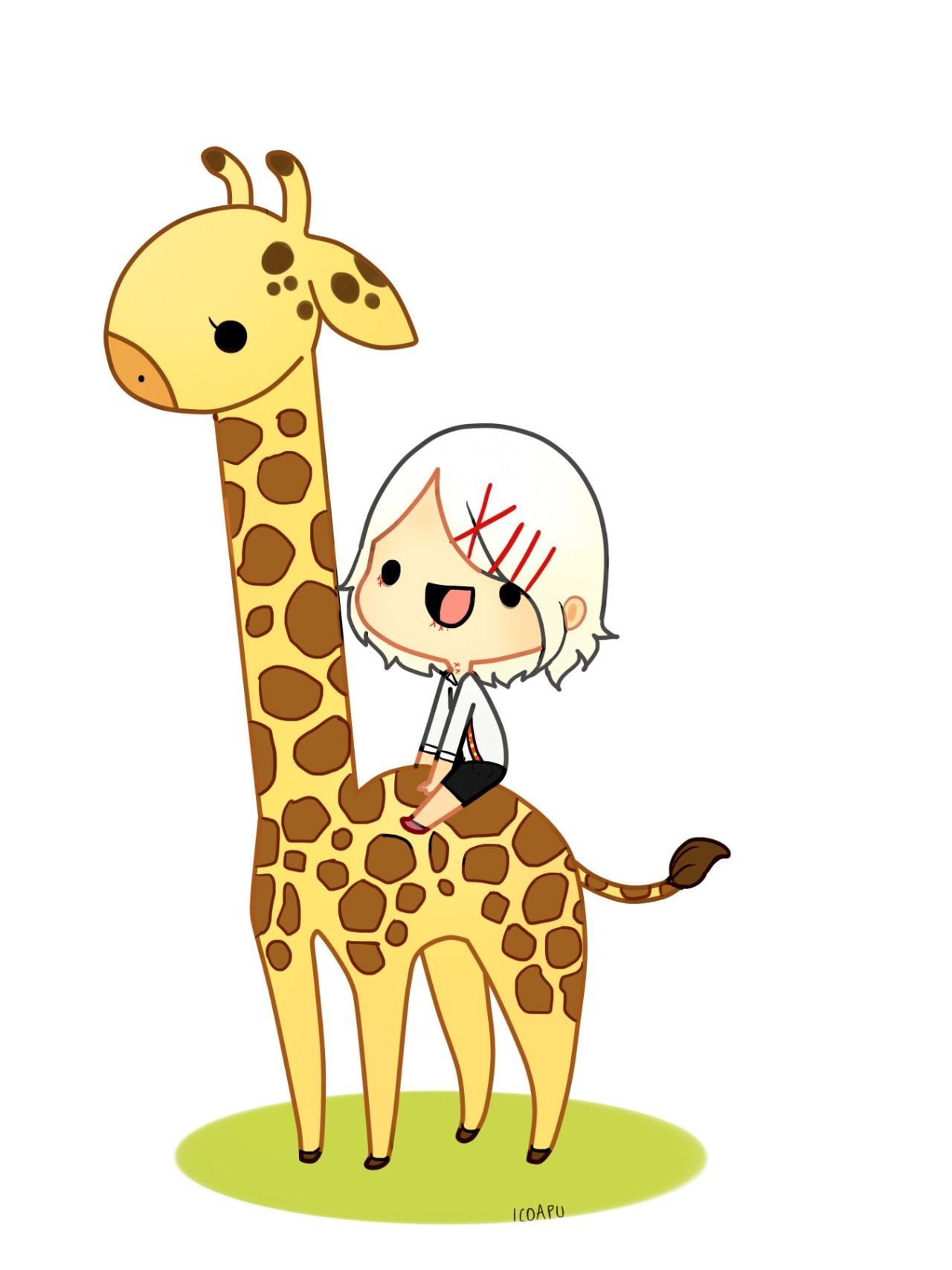 Жираф аниме