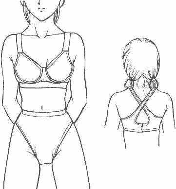 Фигура для рисования Нижнего белья