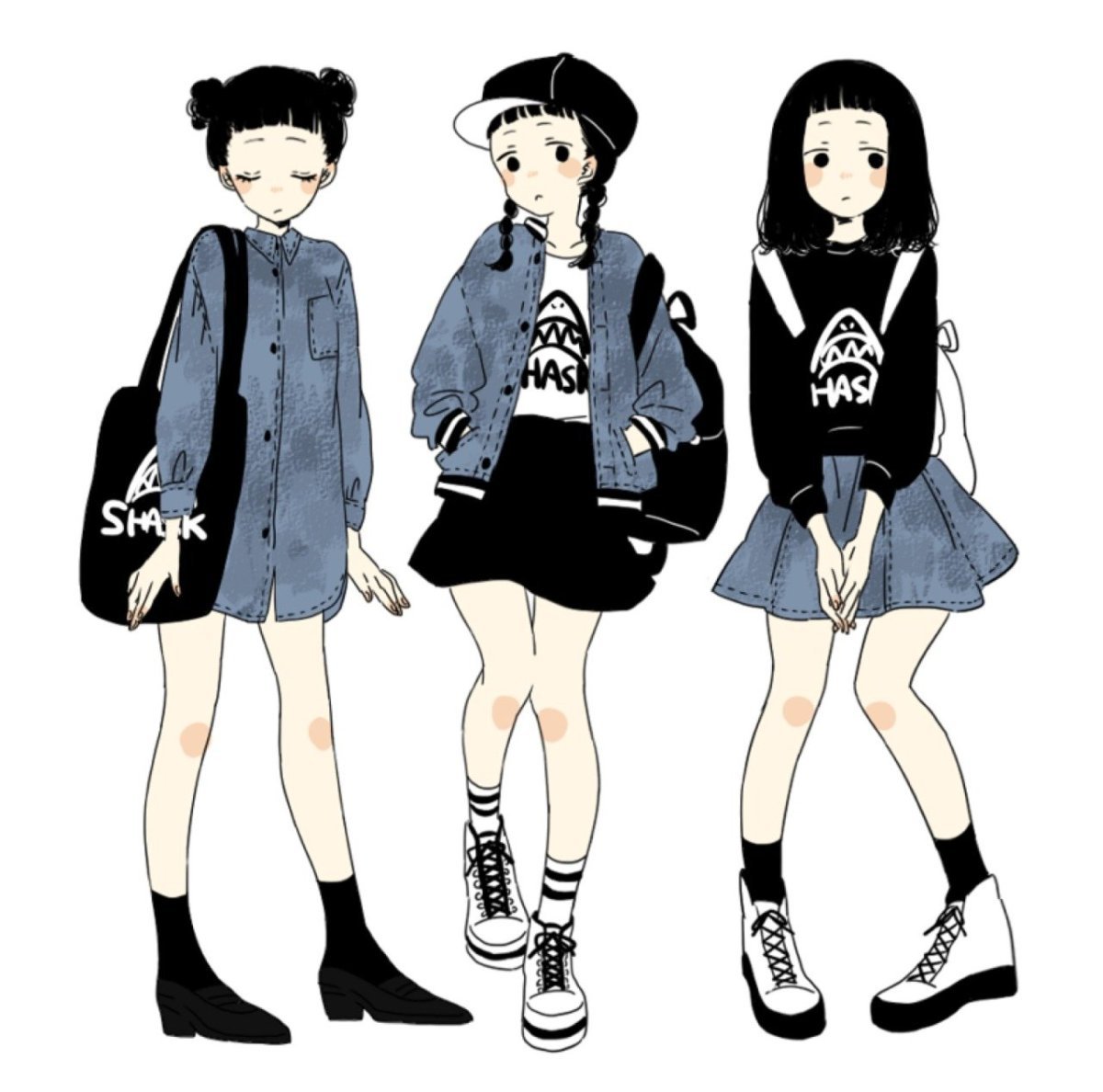Одежда в стиле аниме