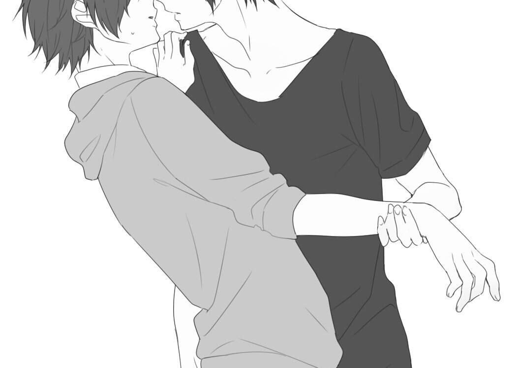 поцелуи геев в аниме фото 46