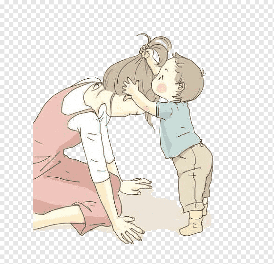 Крокус ребенок тащит маму