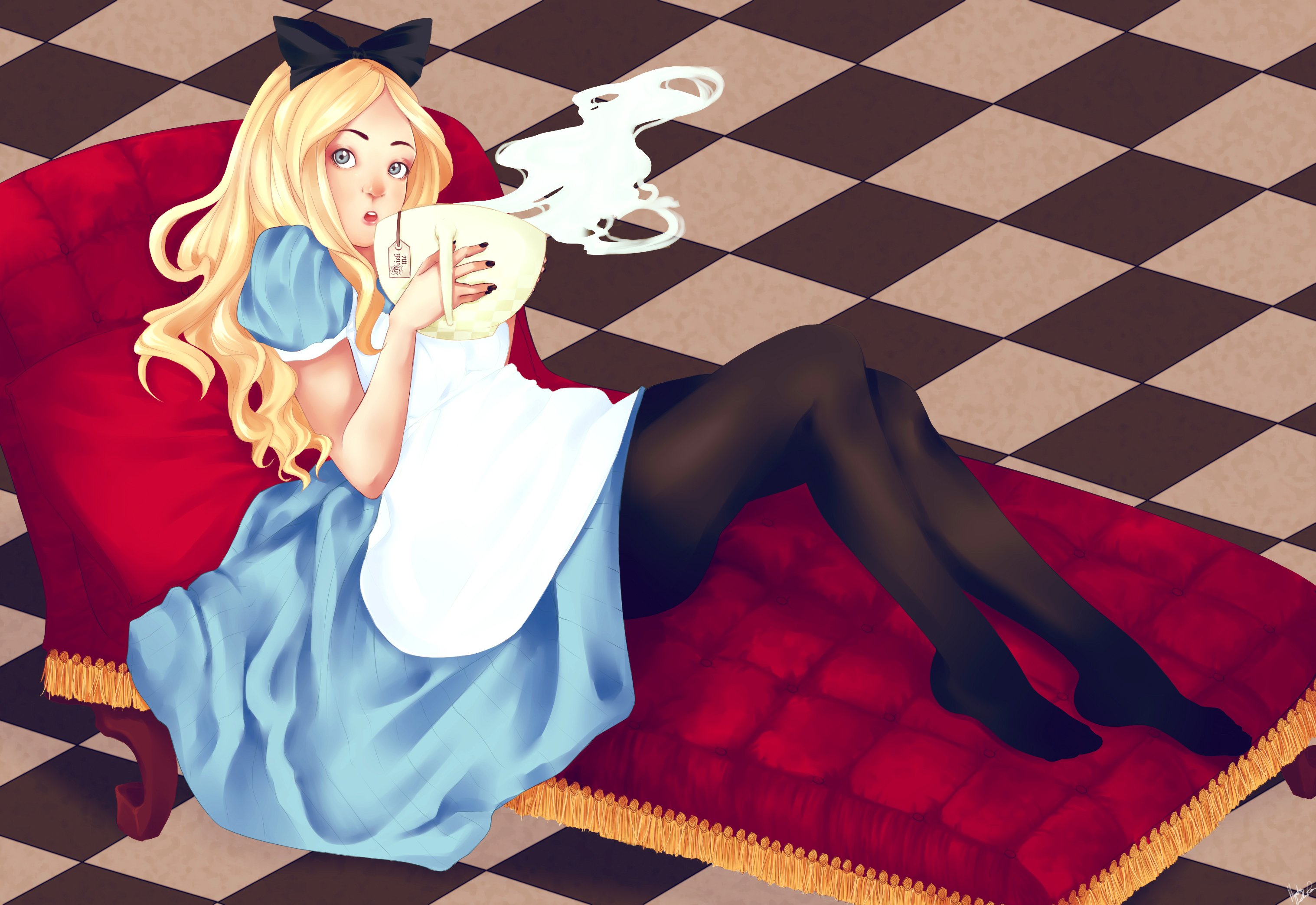 Алиса в стране чудес pantsu