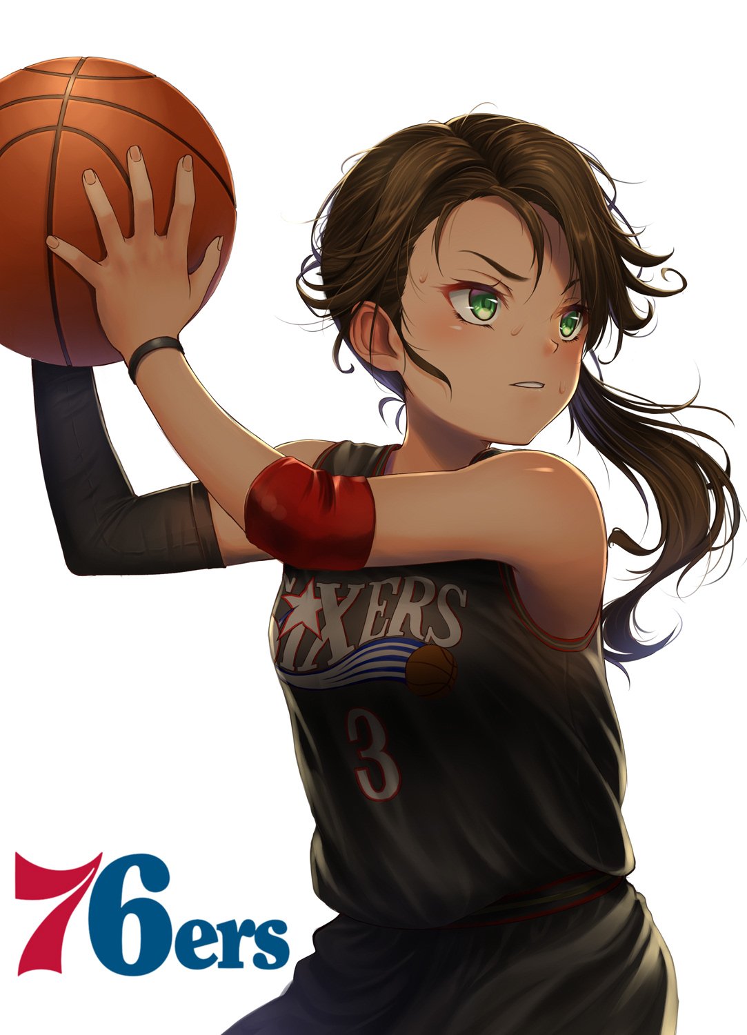 Аниме девочка баскетболистка