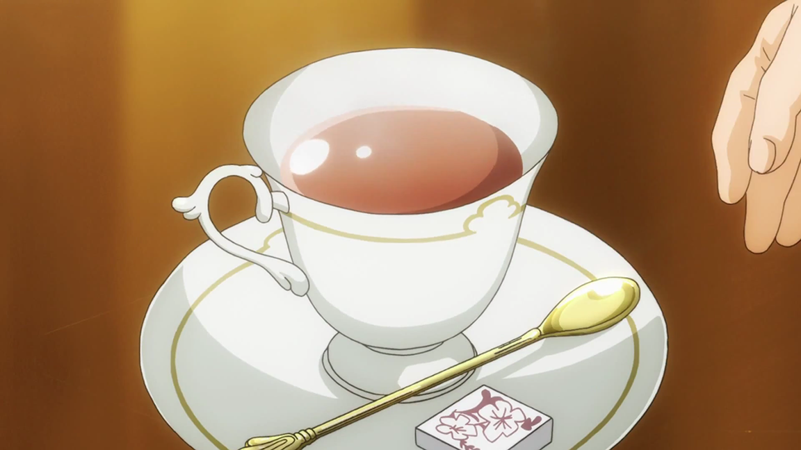 A cup of liber tea. Чашка чая.
