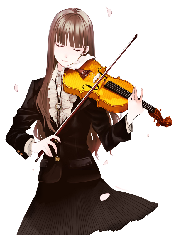 Девочка скрипачка