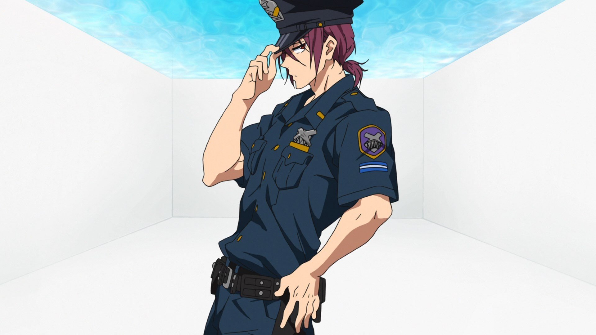 Девушка полицейский рисунки аниме